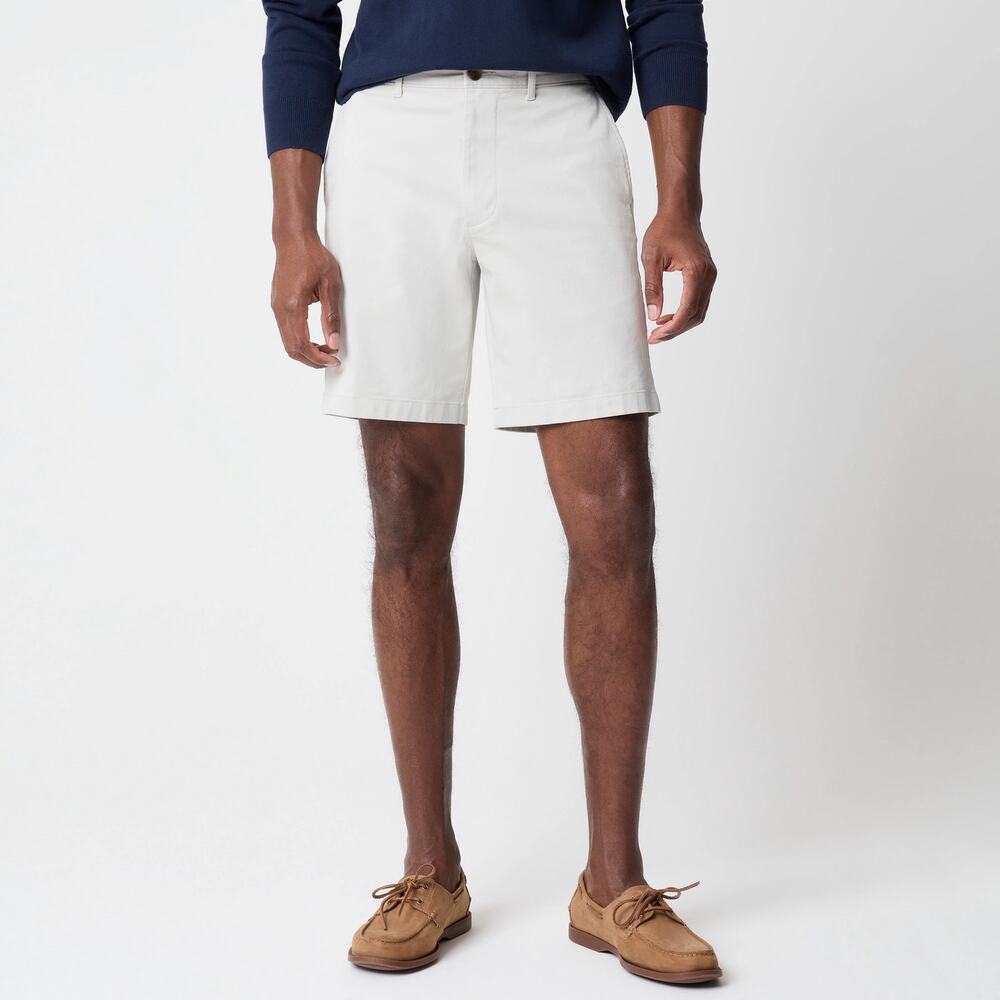 J.Crew Factory Men's 9" Flex Chino Short Stone Size 33